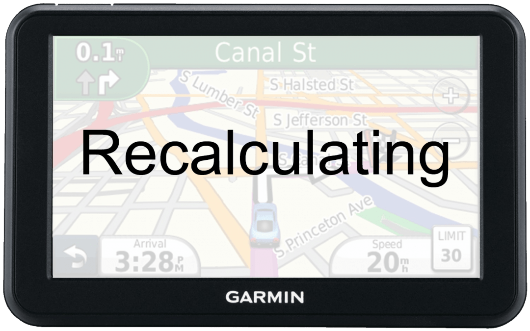 Recalculating