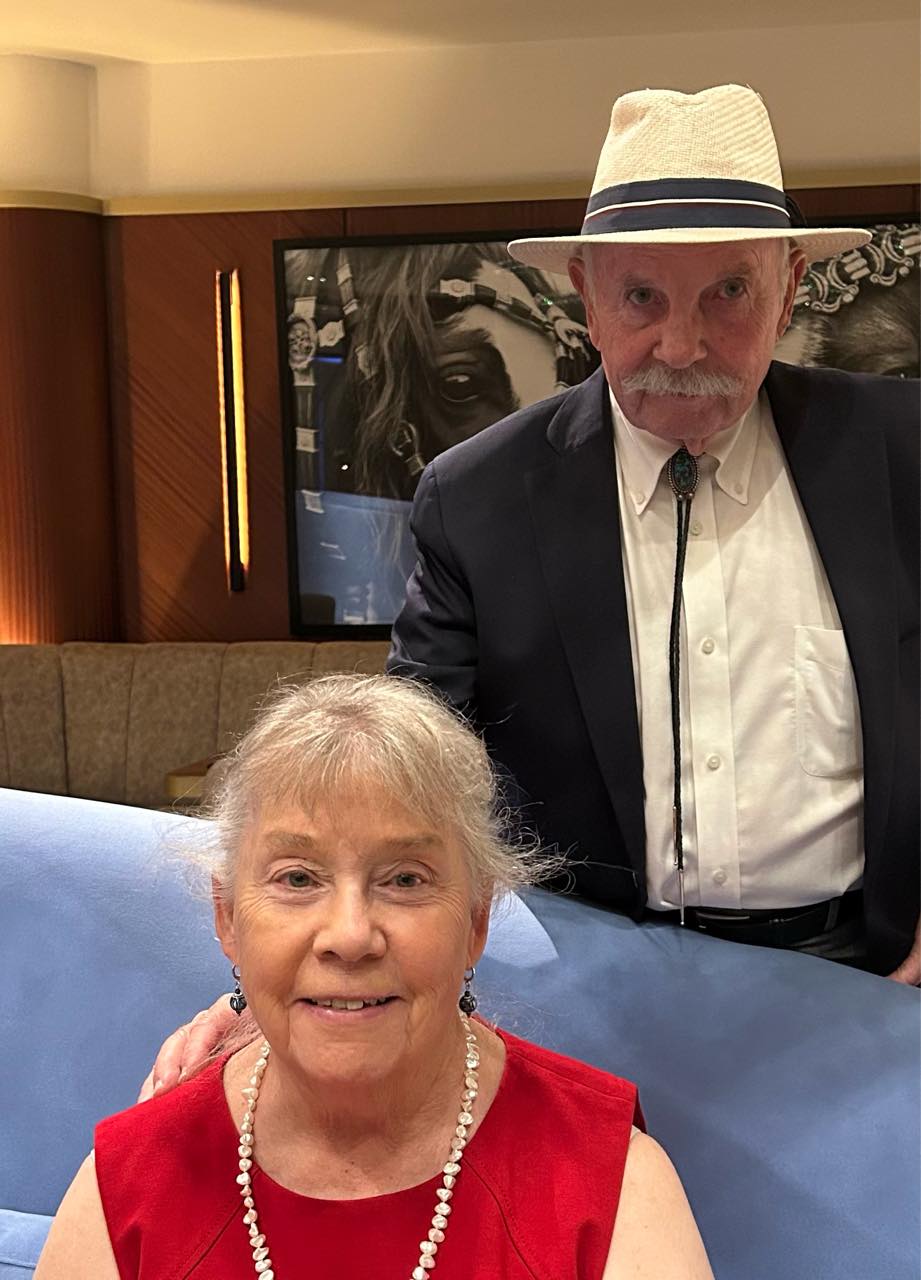 Cowboy and Miss Gail Tango in Buenos Aires